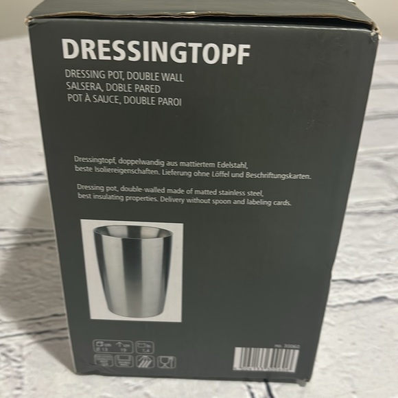 World Tableware APS 30060 Profi S/S Insulated 47-3/8 Oz. Dressing - Picture 2 of 8